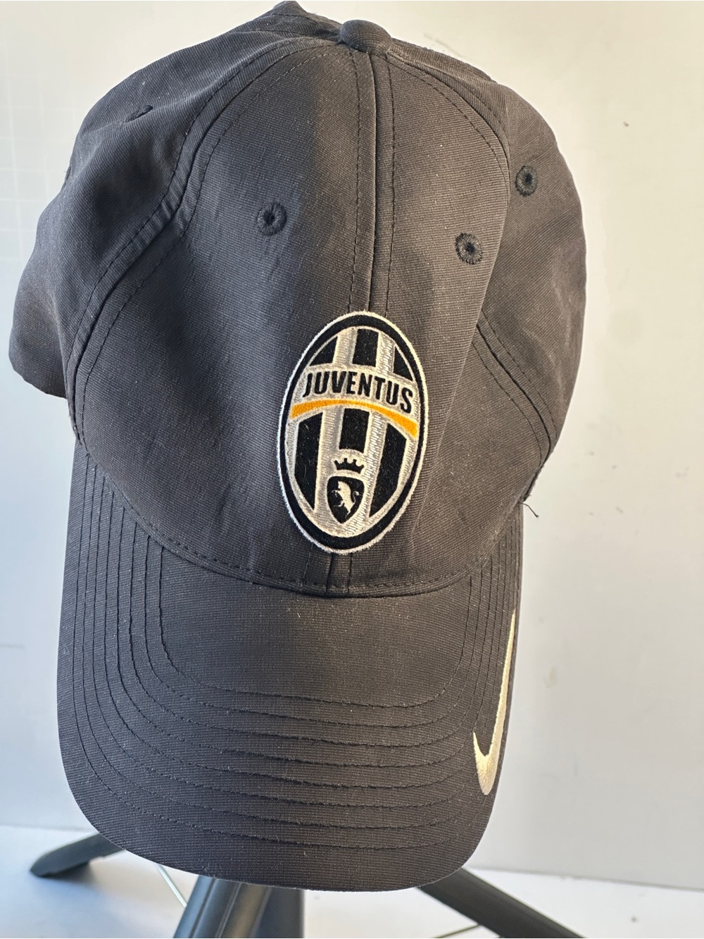 Nike Juventus FC Black Adjustable Soccer Hat